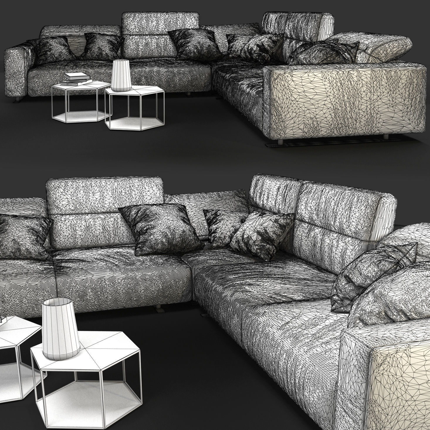 Sofa BoConcept Hampton 3D model_8