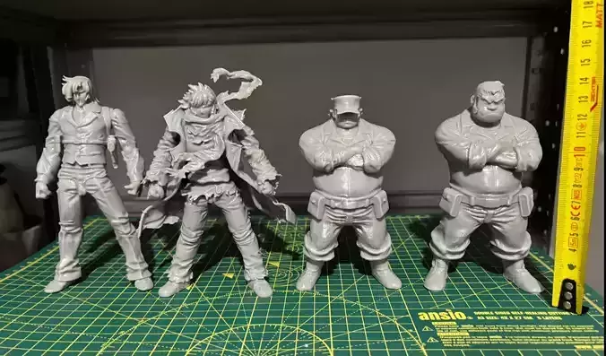 Ryoma Hayato Musashi Benkei Shin Getter robot Pilots