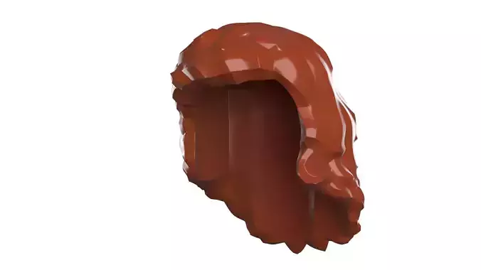 Custom3Dprint Minifigure Accessory - Minifigure Hair S2 - 117