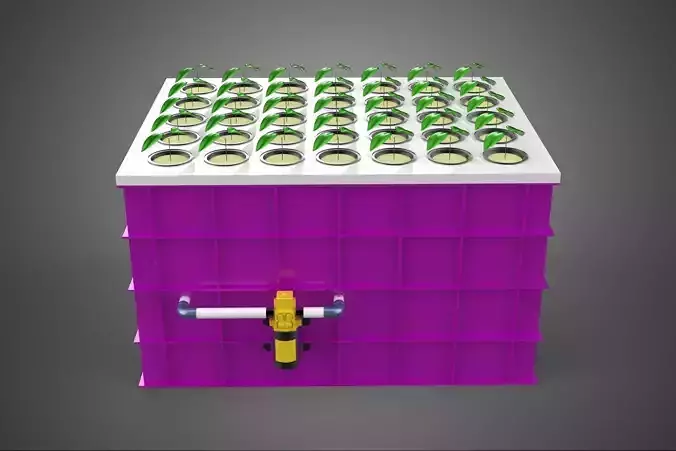 HYDROPONICS AEROPONICS DWC GROWING CLONE STATION MIST PUMP CYCLE