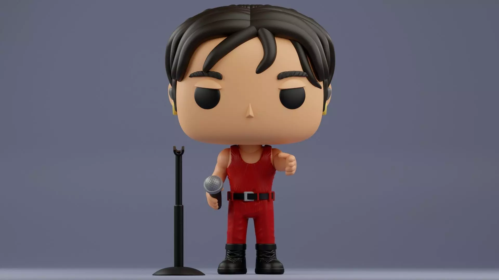 Maneskin Damiano David fan funko 3D print model