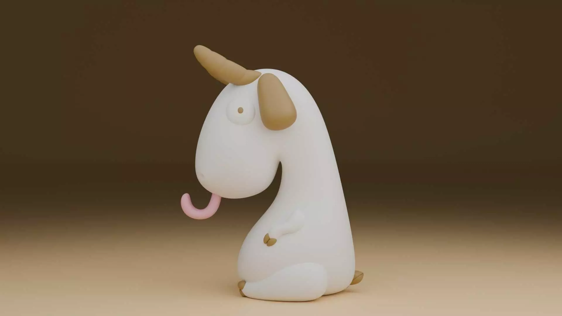 goat 02 3D print model