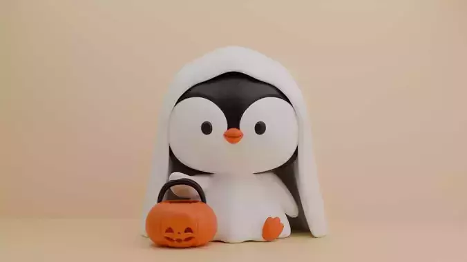 Halloween soul penguin 40