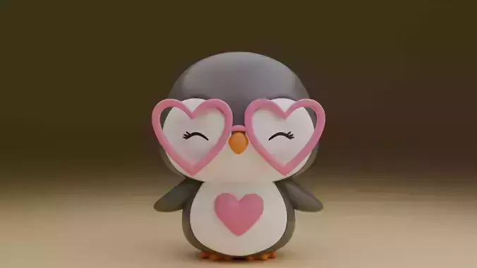 Valentine penguin 35