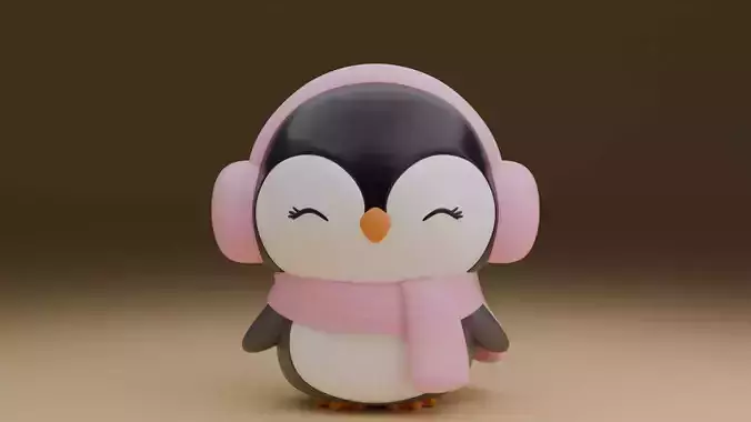Christmas penguin 33