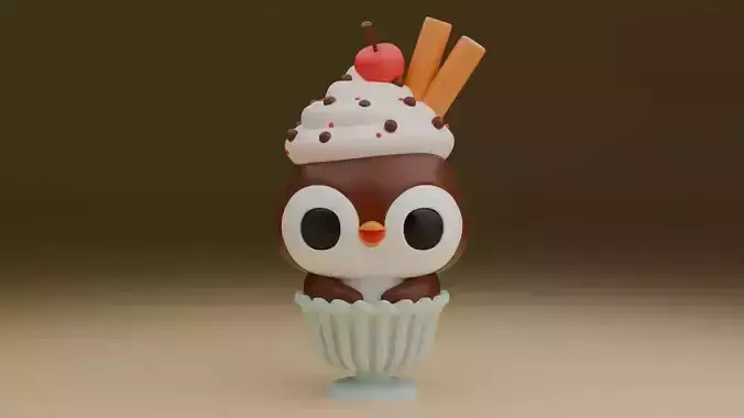 Ice cream penguin 30