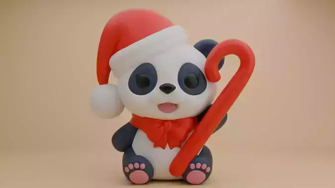 Christmas panda 21