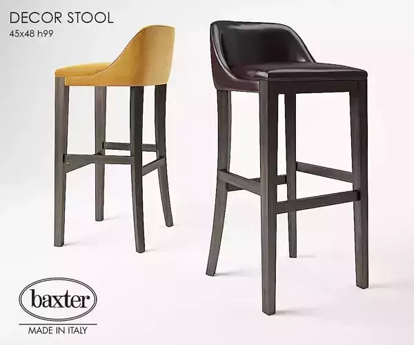 Baxter DECOR STOOL 3D model
