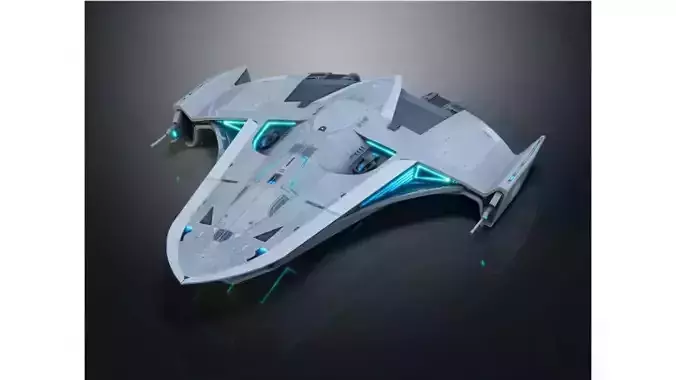 Sci Fi warship