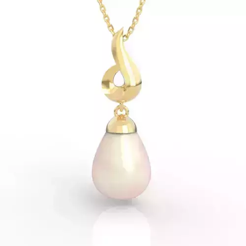 Elite Infinity Pearl Pendant