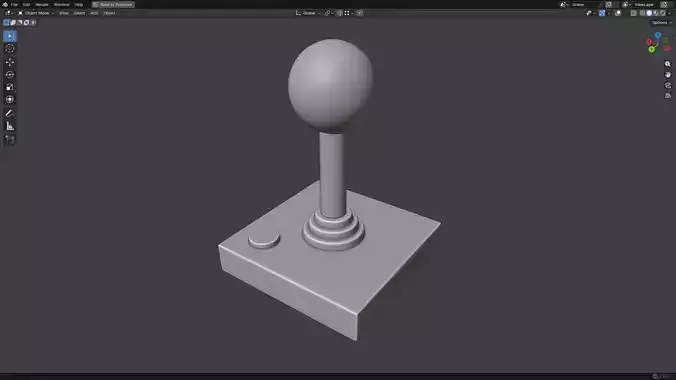 Retro Joystick for Printing