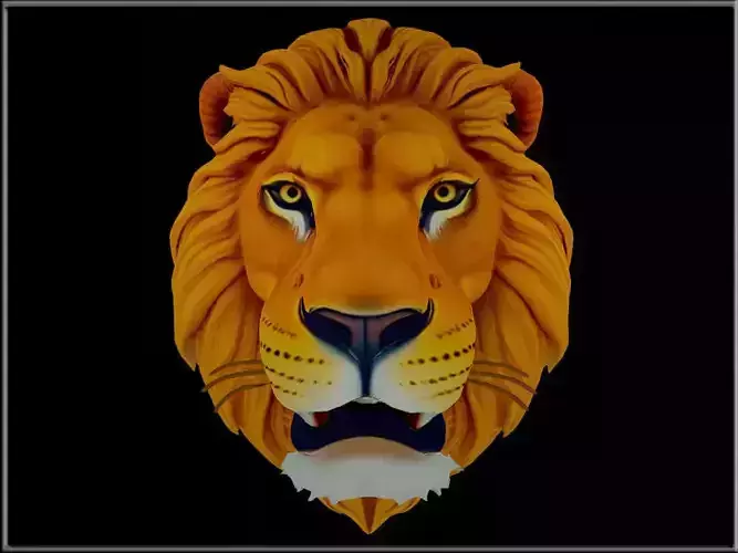 Jungle Lion Head