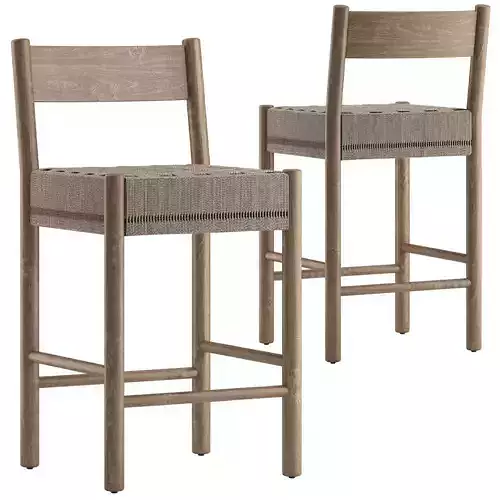 HatiHome Isa Counter Stool
