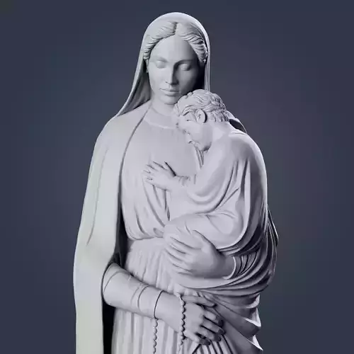 Virgin Mary and Baby Jesus