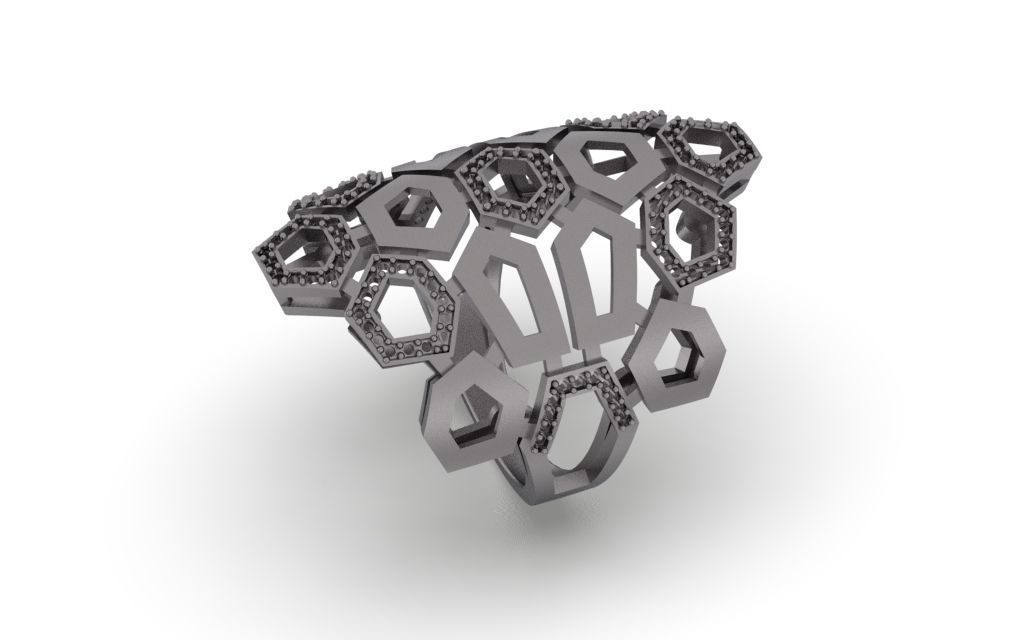 Ring Hephaestus - Jewery 3D - AN-47 3D print model_19