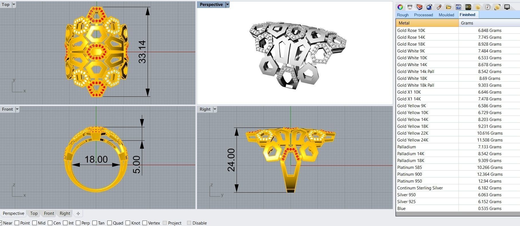 Ring Hephaestus - Jewery 3D - AN-47 3D print model_11
