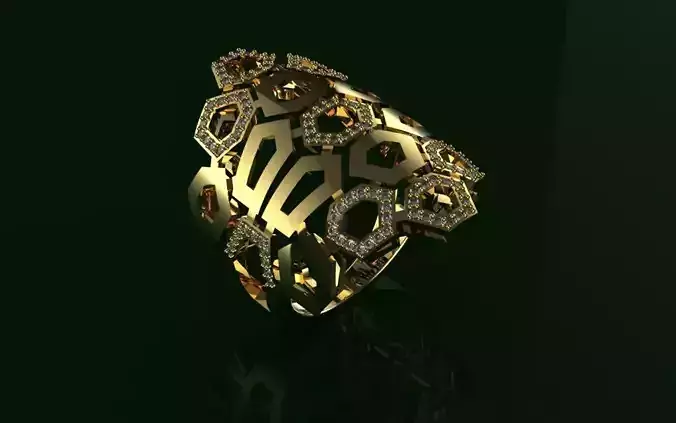 Ring Hephaestus - Jewery 3D - AN-47