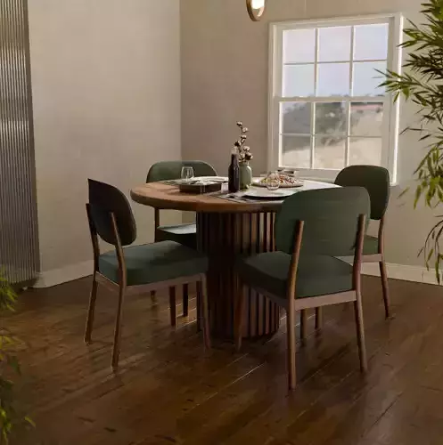 Scandinavian dining set