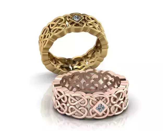 knot eternity jewelry ring