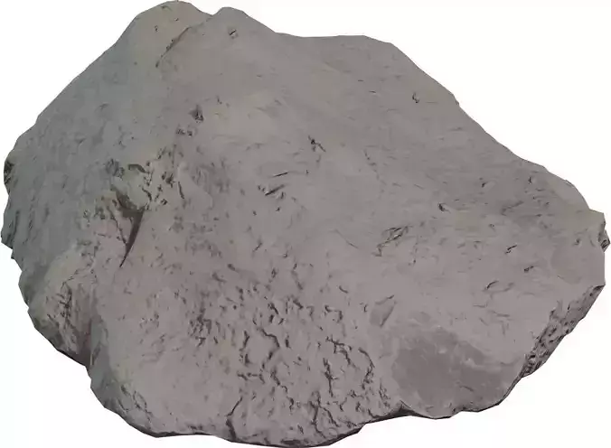 Photorealistic Rock 3D Model