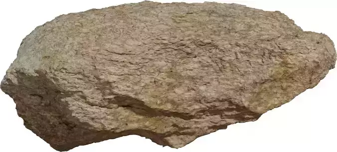 Realistic Sandstone Rock 3D Model 
