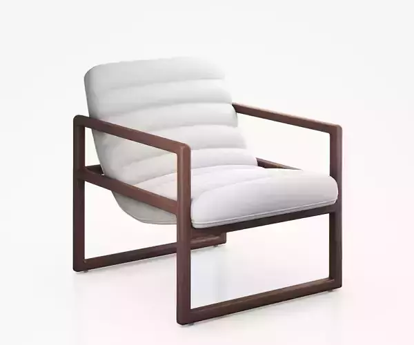 Dillon Armchair by West Elm 3D model