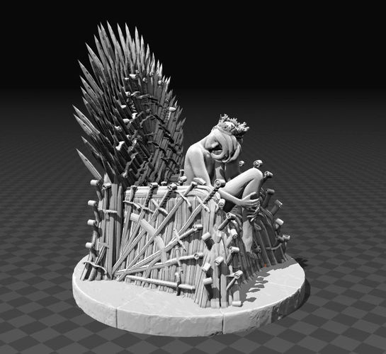 Game of Thrones - Queen 3D print model