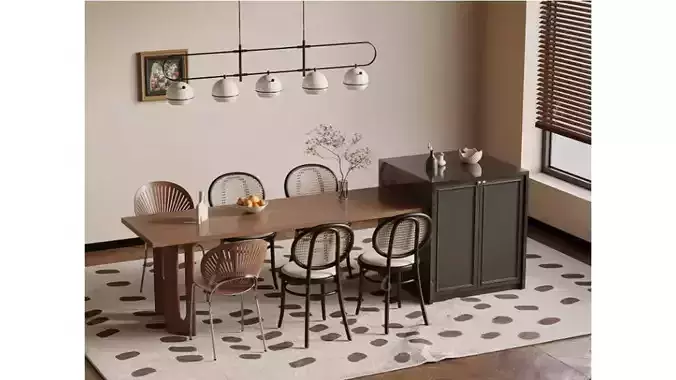 Retro Light Luxury Home Furnishings