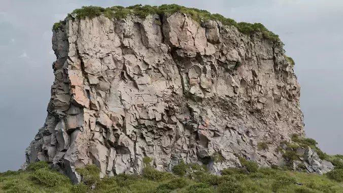 Sharp Cliff PBR Scan A