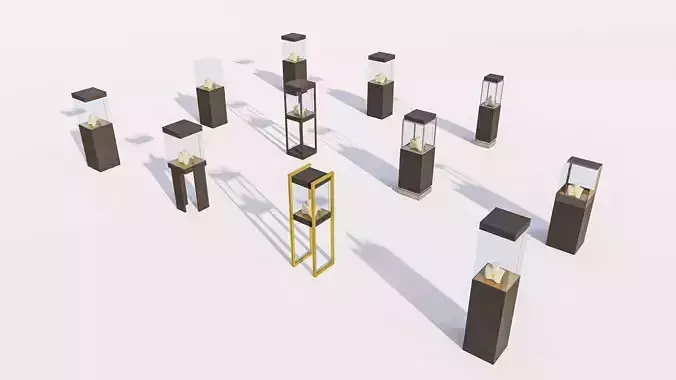 Modern Jewelry Display Stands Collection