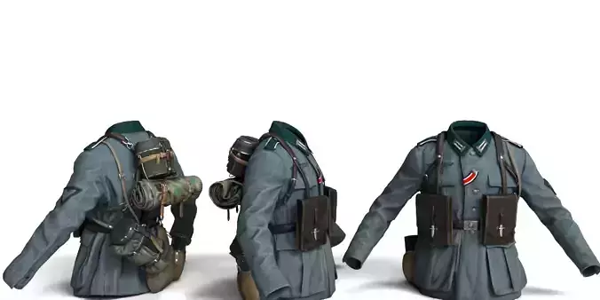 Captain Outfit 2 Premium High-Detail Uniform Set