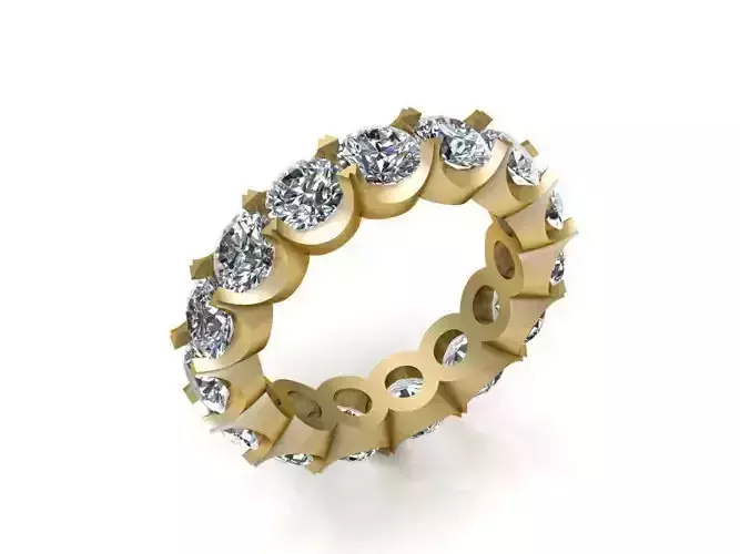 Ring diamond band