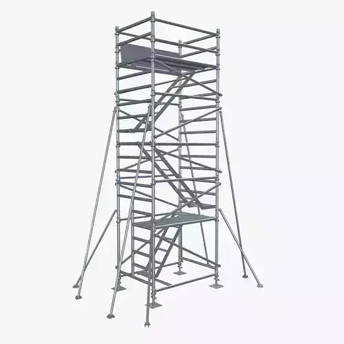Scaffolding stairs