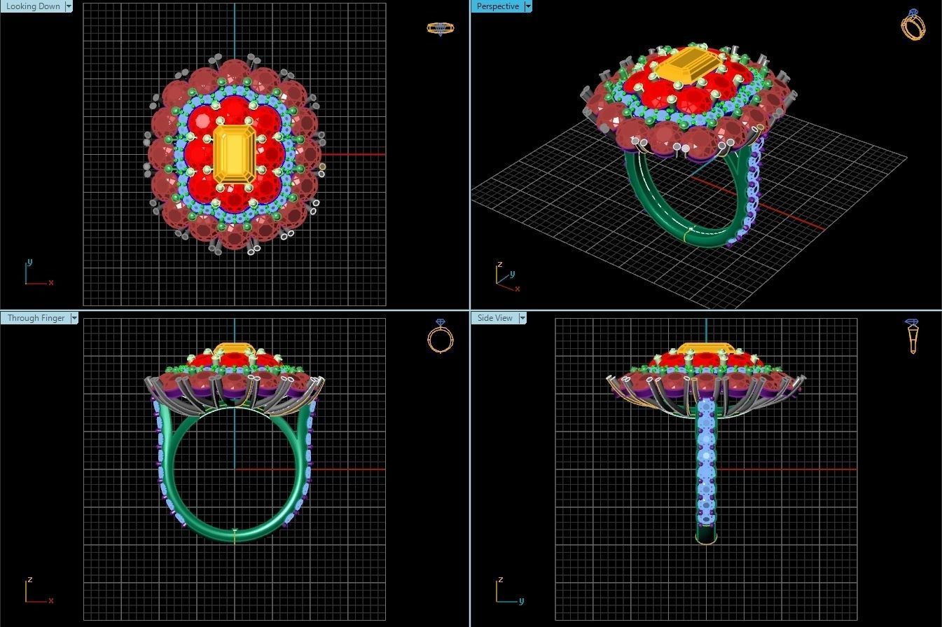 Ring 106 3D print model_2