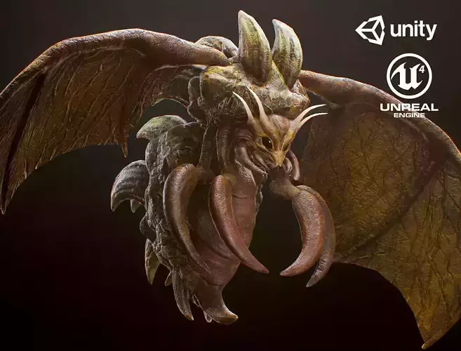 Highland Insect2 - Game Ready