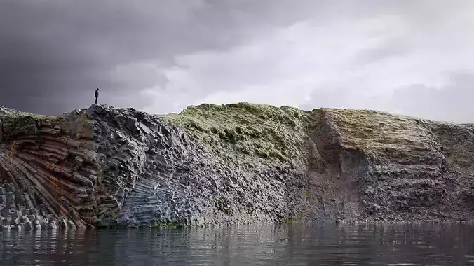 Sharp Cliff PBR Scan G