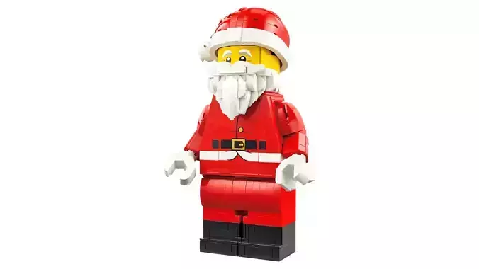 TwindBricks3D - 40820 Up-Scaled Santa Minifigure