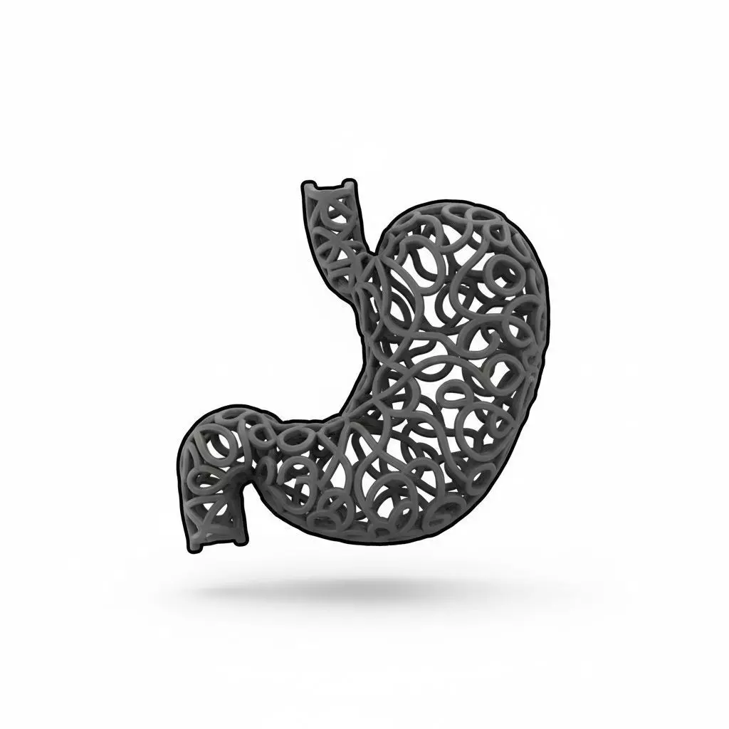 Human Stomach Anatomy Model 3D print model