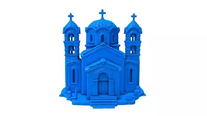 castle -  castle stl - church - church stl -  gothic church 