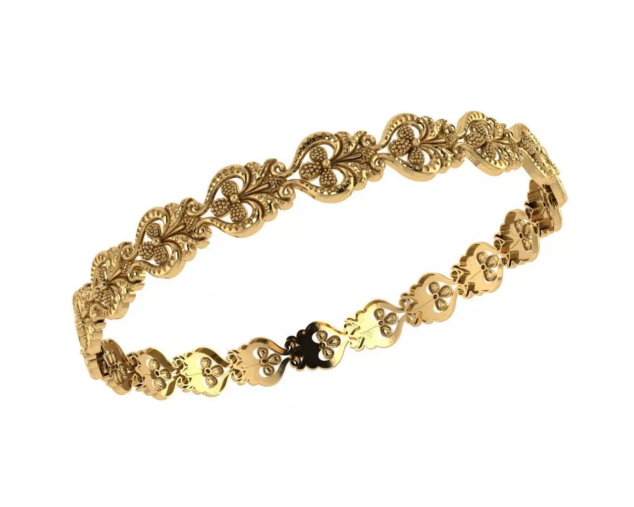 Indian Traditional Bracelets 3D print model