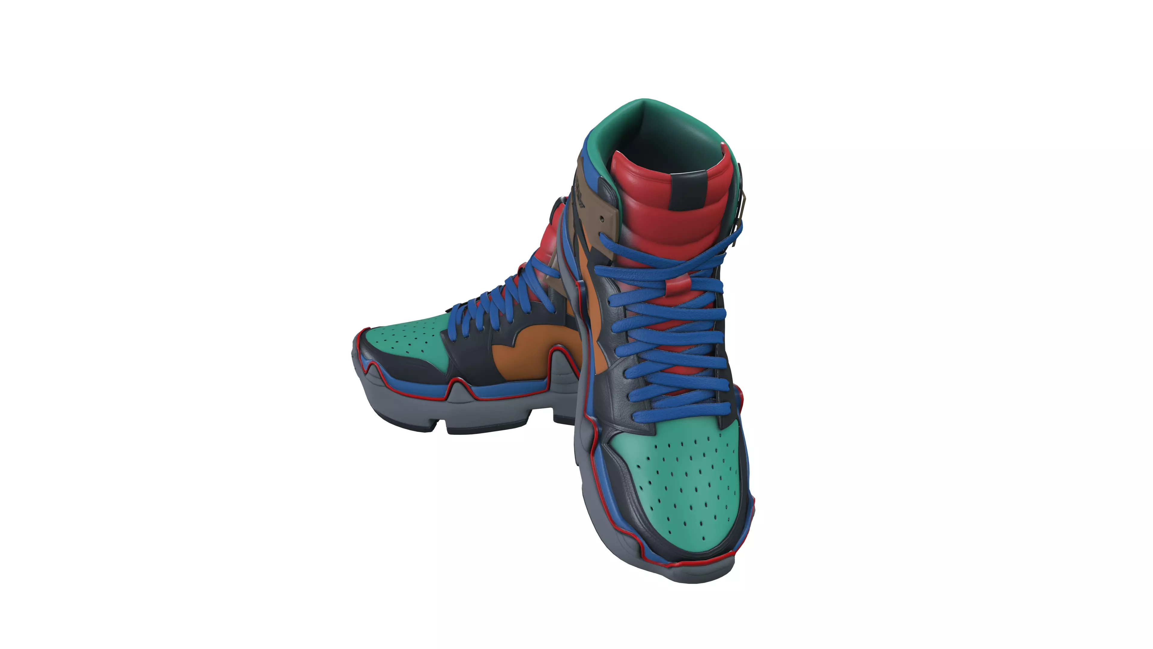 Air Jordan 3D model