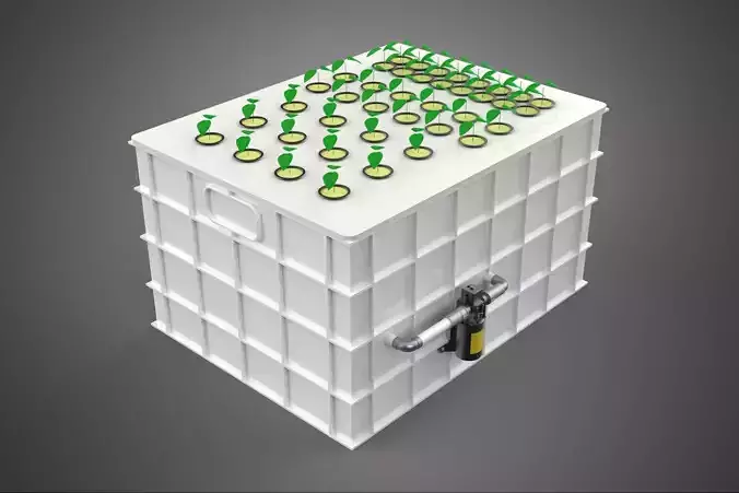 AEROPONIC HYDROPONIC ROCKWOOL PLANTING BOX POD CULTURE SYSTEM UP