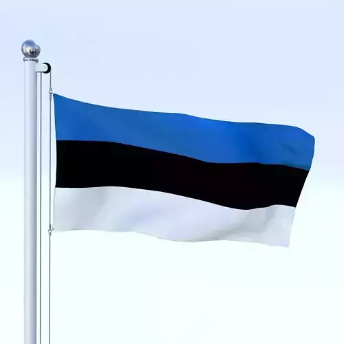 Animated Estonia Flag