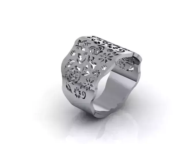 Ring 123 3D print model