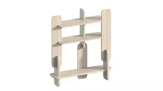 Hessentia Greffage Bookcase Wood 14120 FN