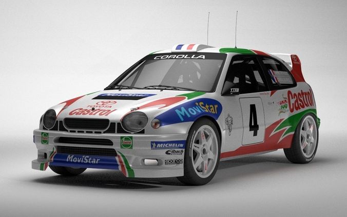 Toyota Corolla WRC 3D model