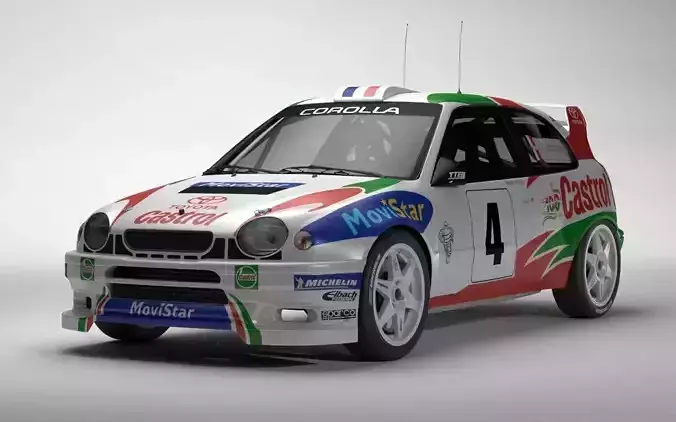 Toyota Corolla WRC 3D model