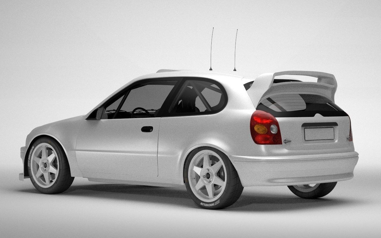 Toyota Corolla WRC 3D model_12