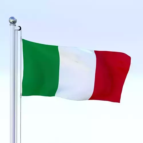 Animated Italy Flag
