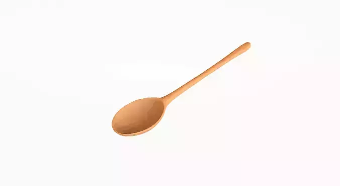 Prop 137 Wood Spoon